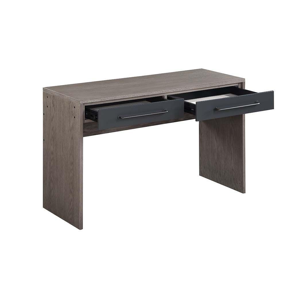 ACME Estevon Writing Desk, Gray Oak Finish FredCo