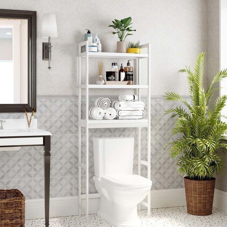 Adjustable Shelves Bathroom Organizer FredCo