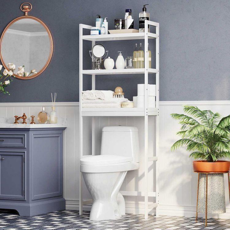 Adjustable Shelves Bathroom Organizer FredCo