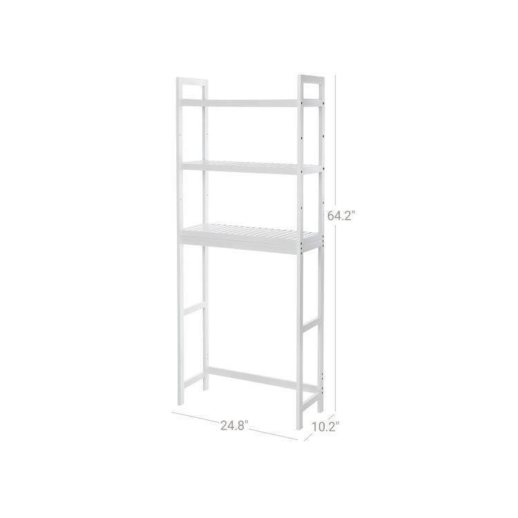 Adjustable Shelves Bathroom Organizer FredCo