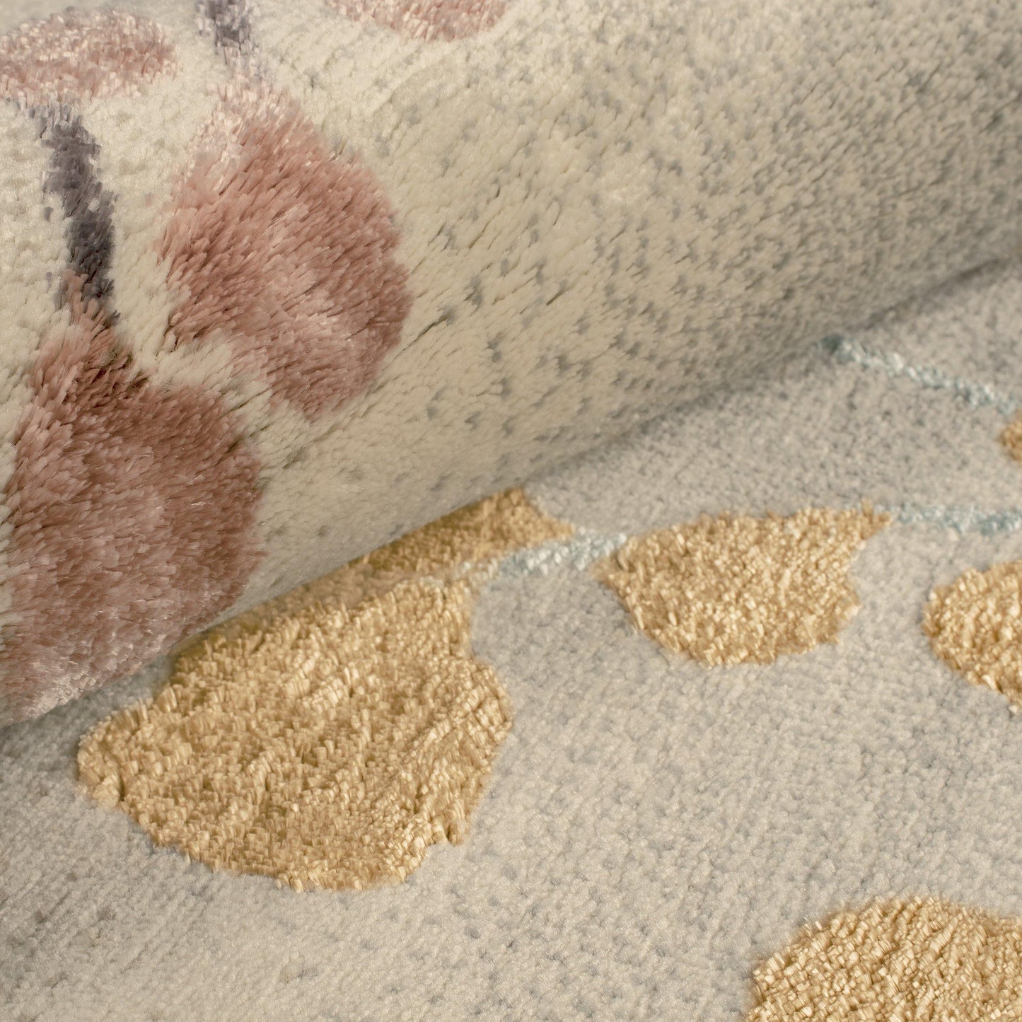 Adsila Modern Floral Iridescent Rug FredCo
