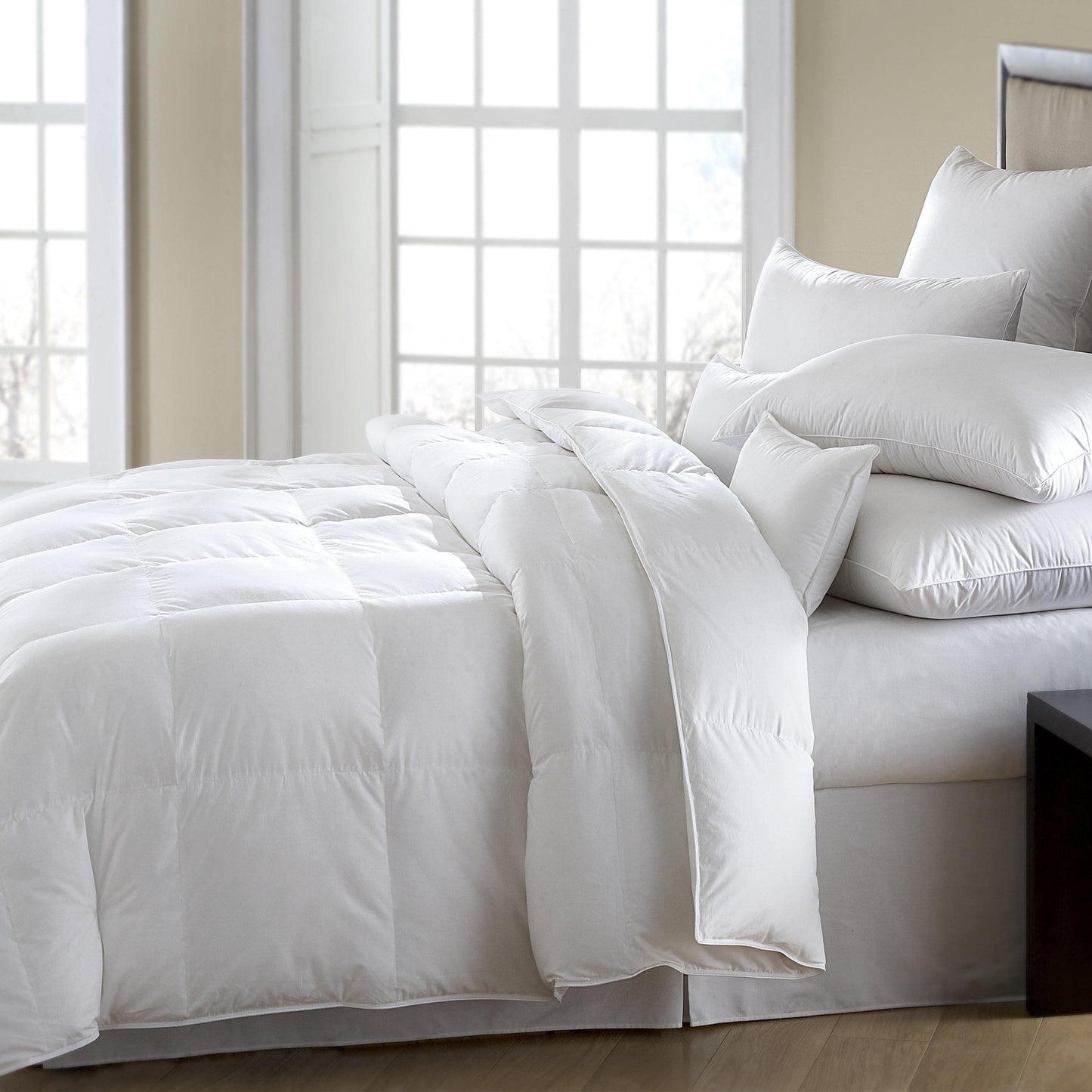 All Season Down Alternative Solid Comforter FredCo