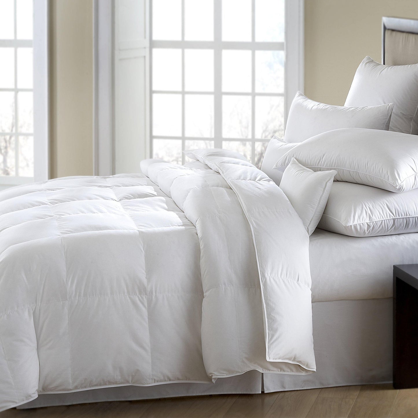 All Season Down Alternative Solid Comforter FredCo