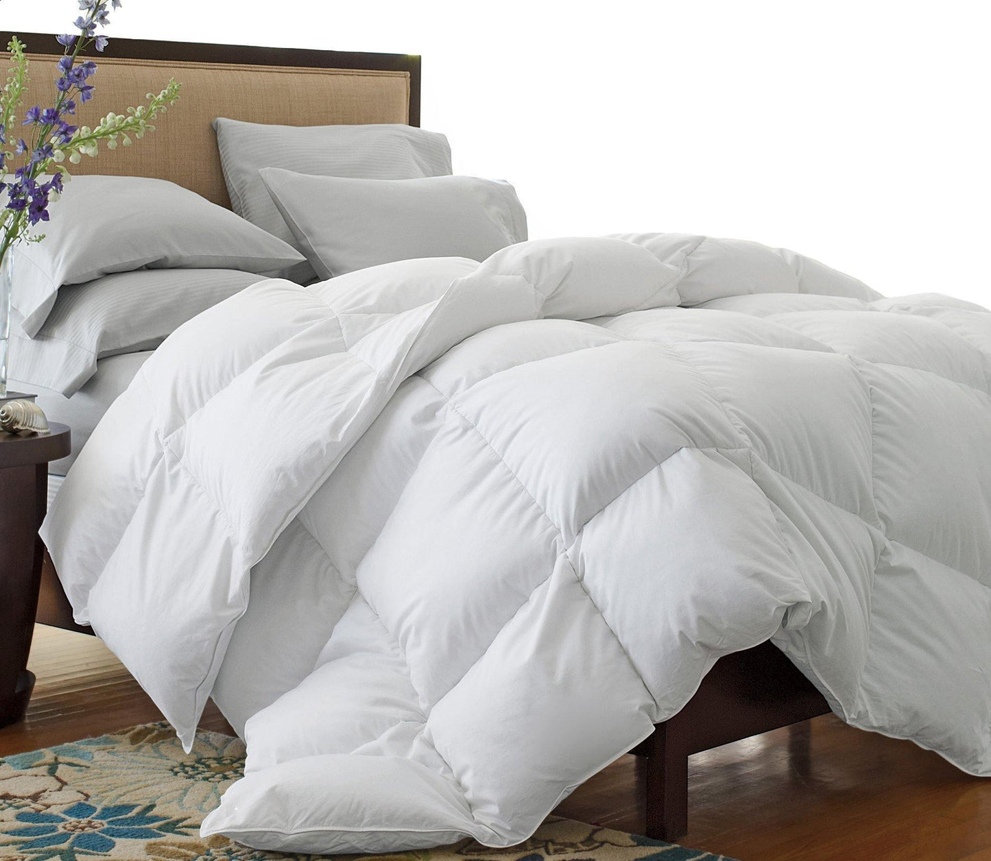 All Season Down Alternative Solid Comforter FredCo