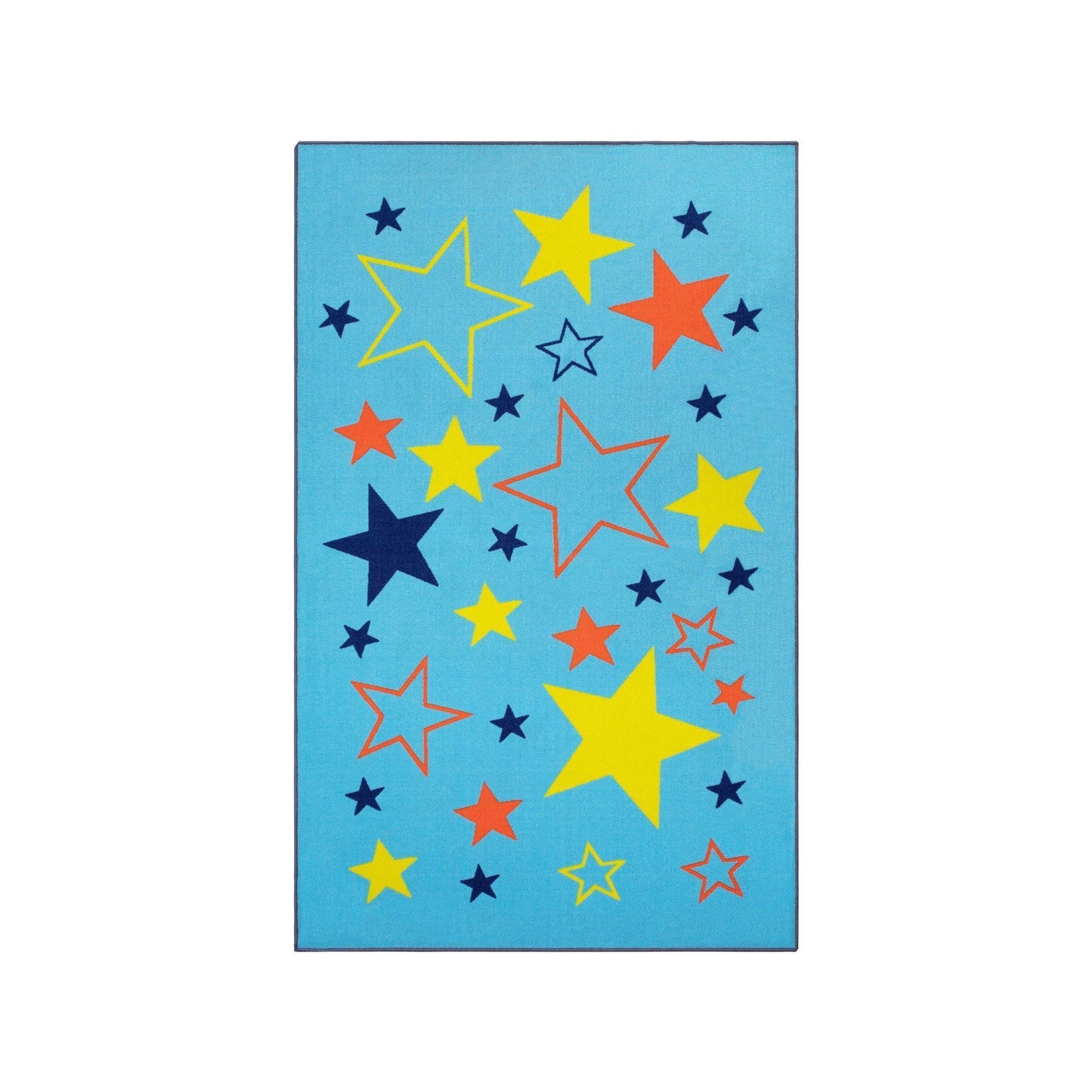 All-Star Kids' Non-Slip Foldable Machine Washable Rug FredCo