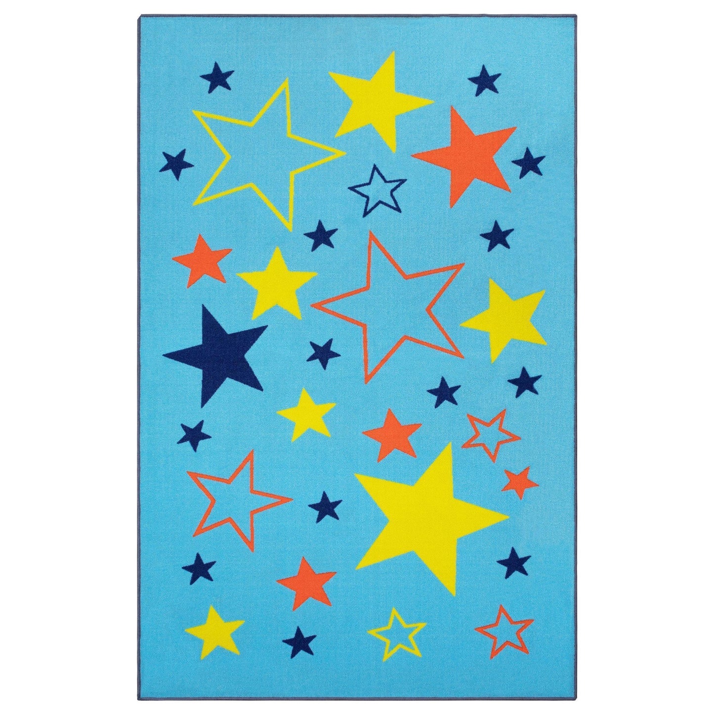 All-Star Kids' Non-Slip Foldable Machine Washable Rug FredCo