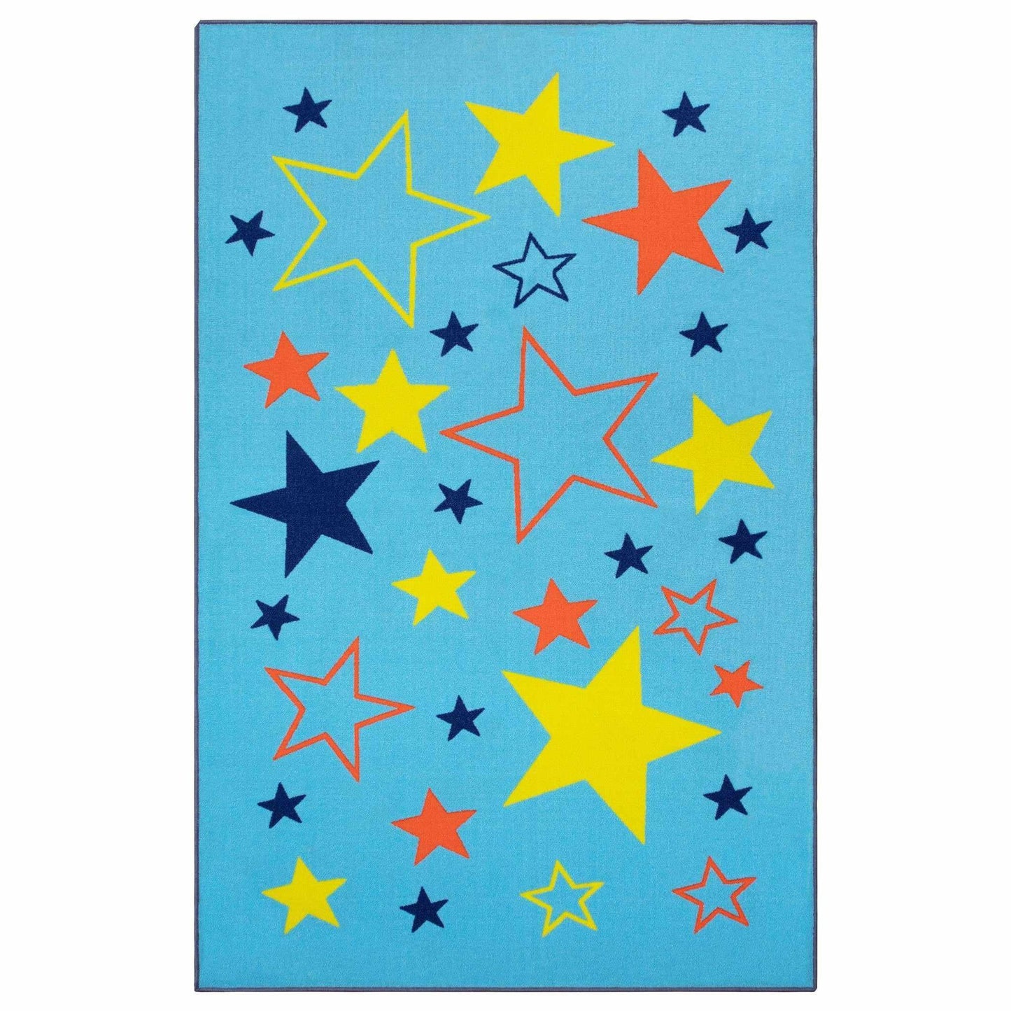 All-Star Kids' Non-Slip Foldable Machine Washable Rug FredCo