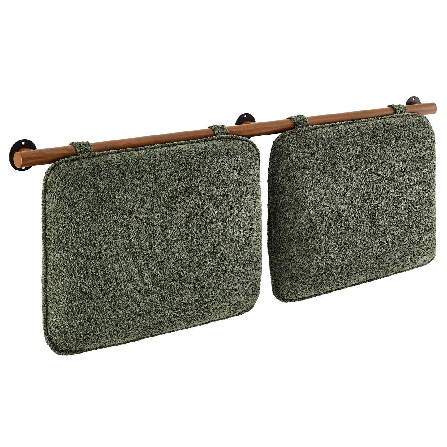 Anela Wall-Mounted Chenille Upholstered Queen Headboard by Modway FredCo