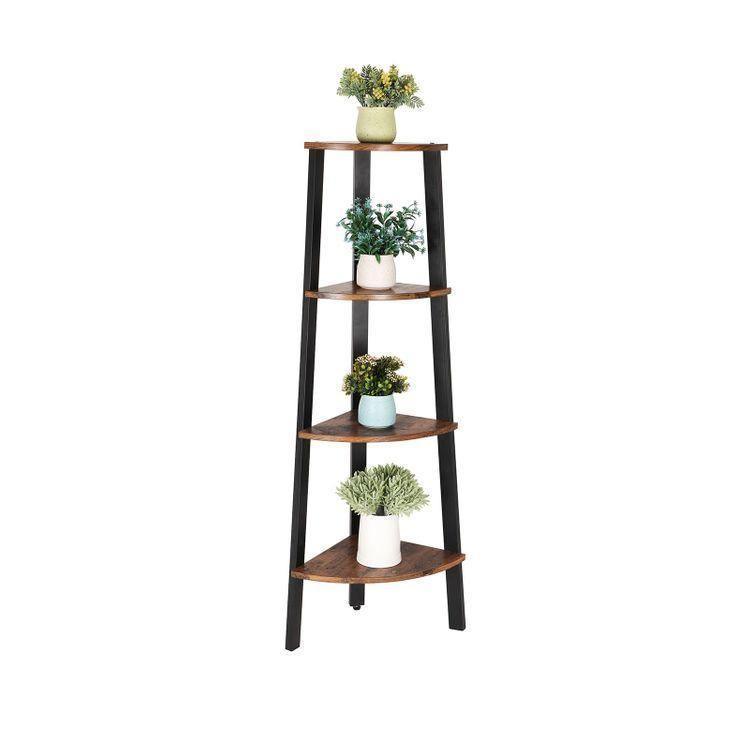 Antique Corner Shelf Rack FredCo