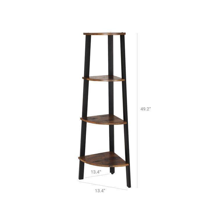 Antique Corner Shelf Rack FredCo