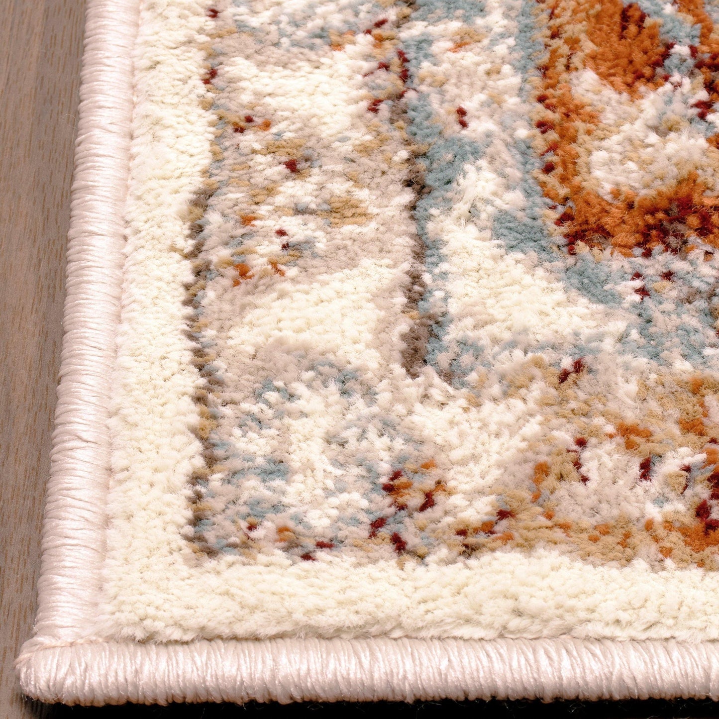Archibold Vintage Traditional Medallion Rug FredCo