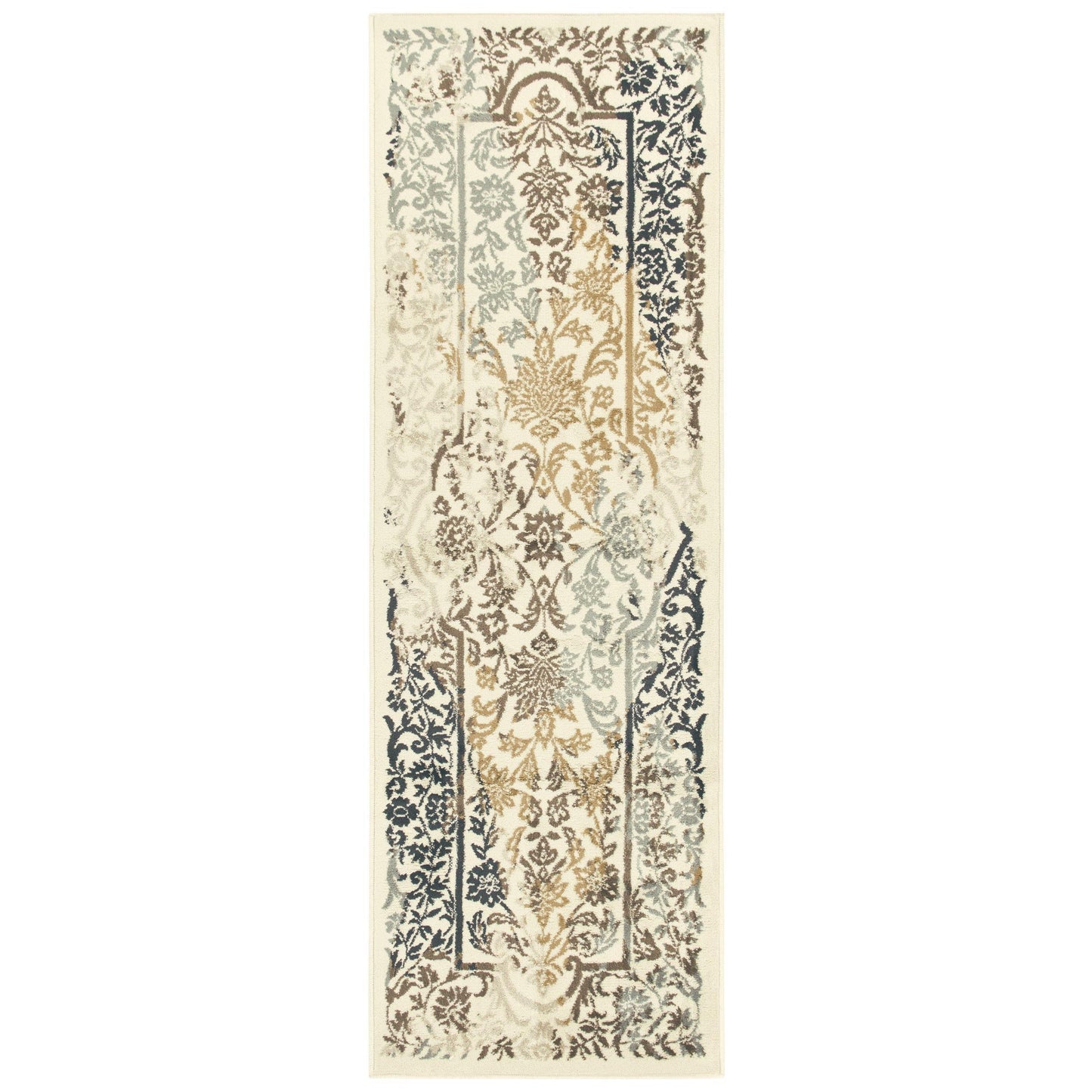 Ariza Oriental Traditional Floral Rug FredCo