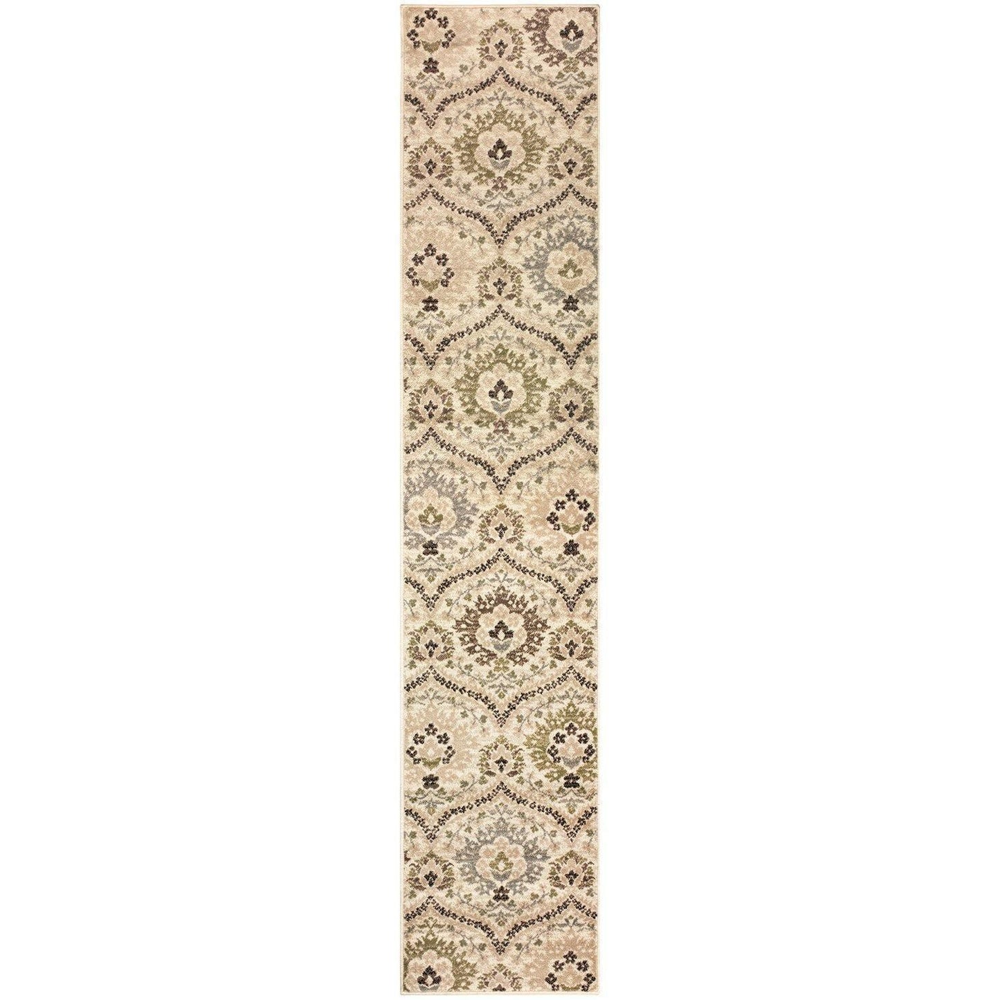 Augusta Modern Floral Cabin Setting Rug FredCo
