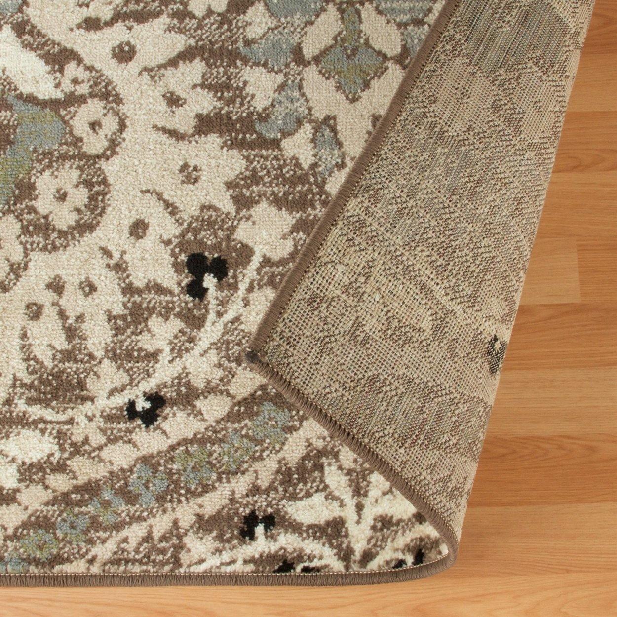 Augusta Modern Floral Cabin Setting Rug FredCo