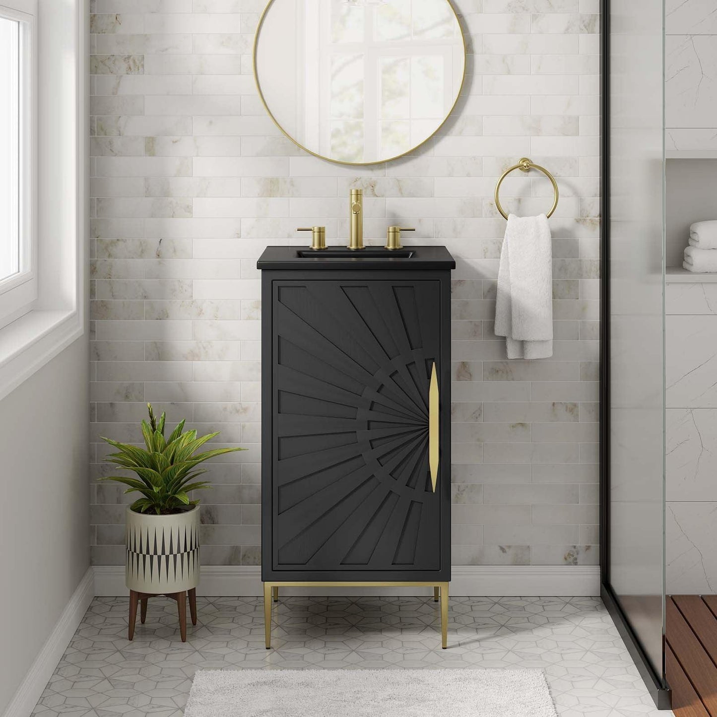 Awaken 18" Bathroom Vanity, EEI-6287 FredCo