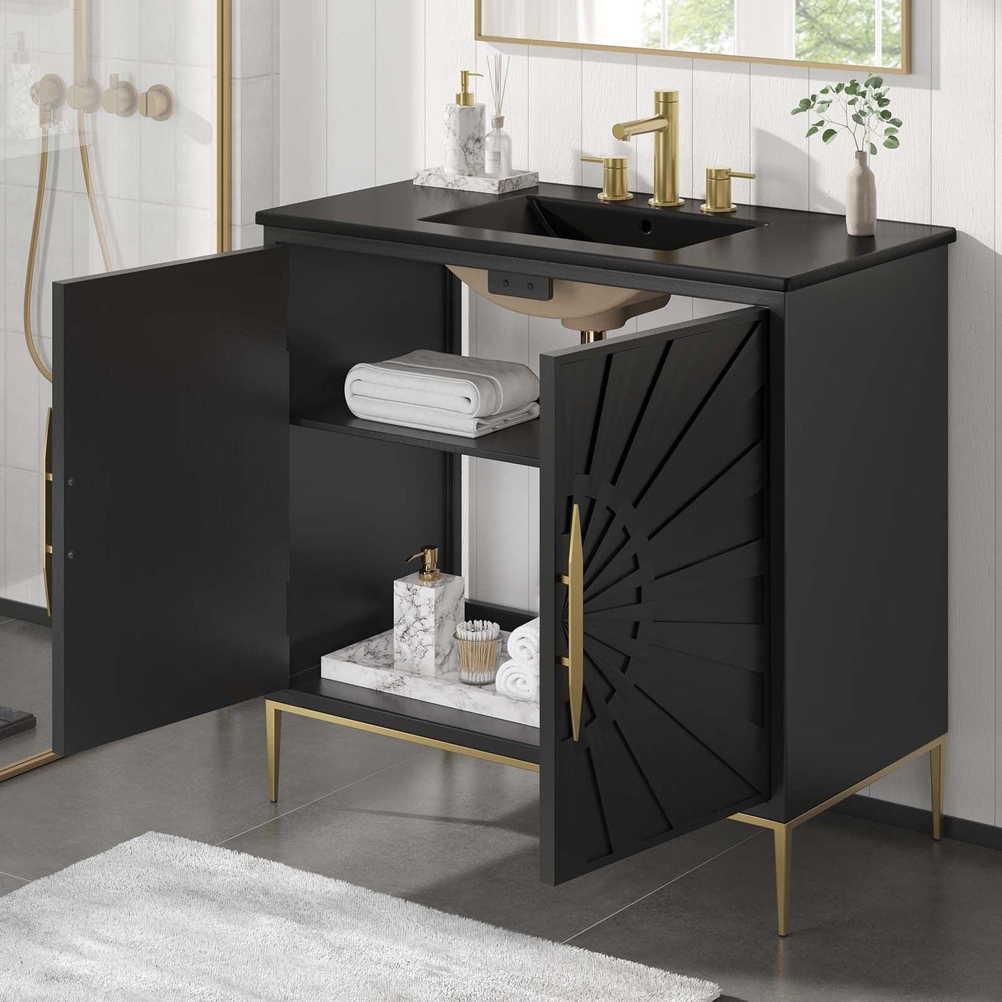 Awaken 36" Bathroom Vanity, EEI-6299 FredCo