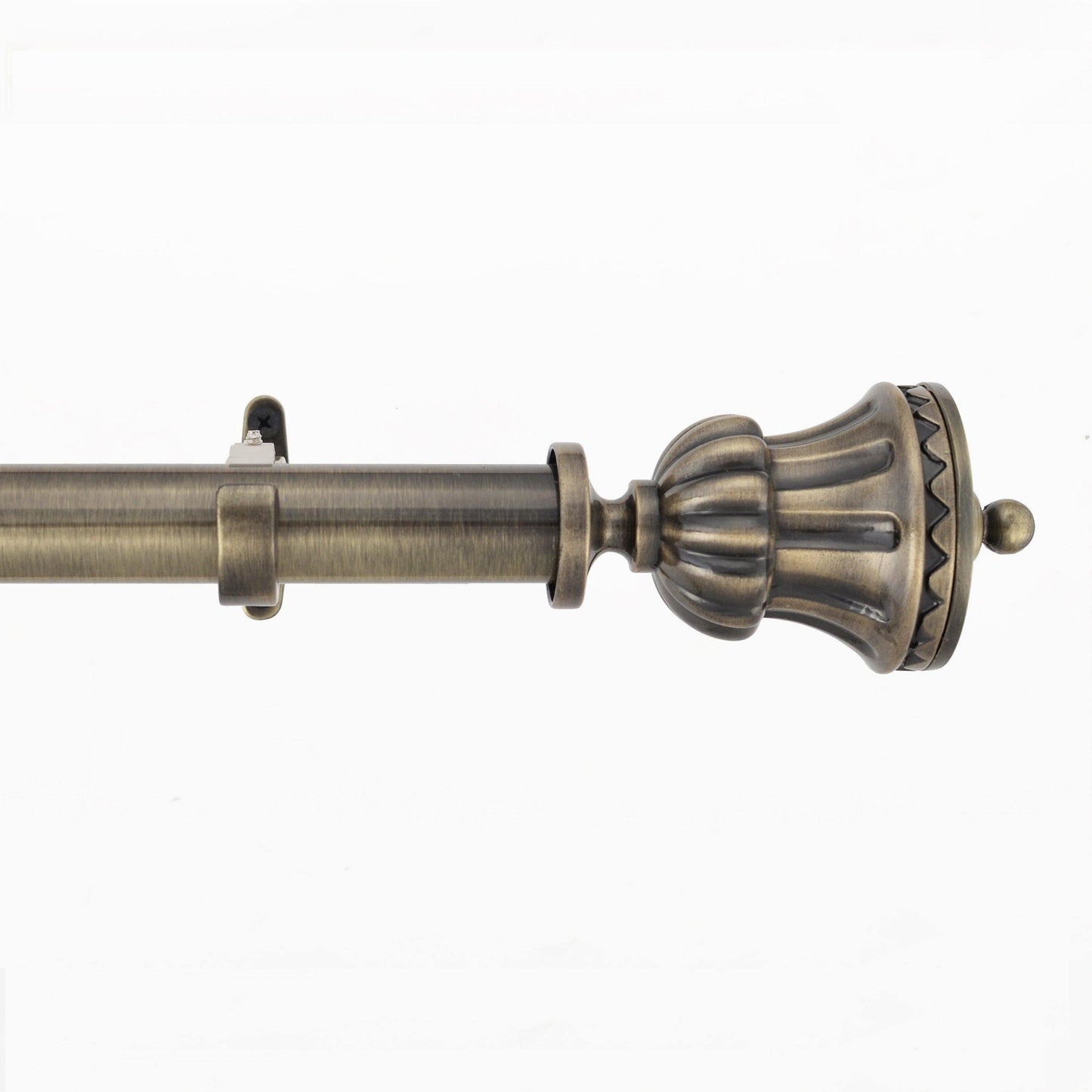 Bailey Adjustable Expandable Stainless Steel Aluminum Curtain Rod FredCo