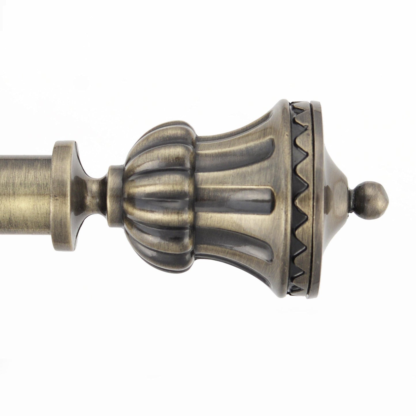 Bailey Adjustable Expandable Stainless Steel Aluminum Curtain Rod FredCo
