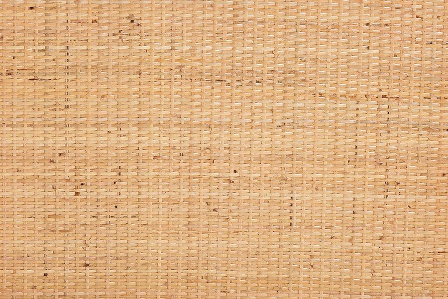 bali & pari Lombok Modern Bohemian Natural Rattan End Table FredCo