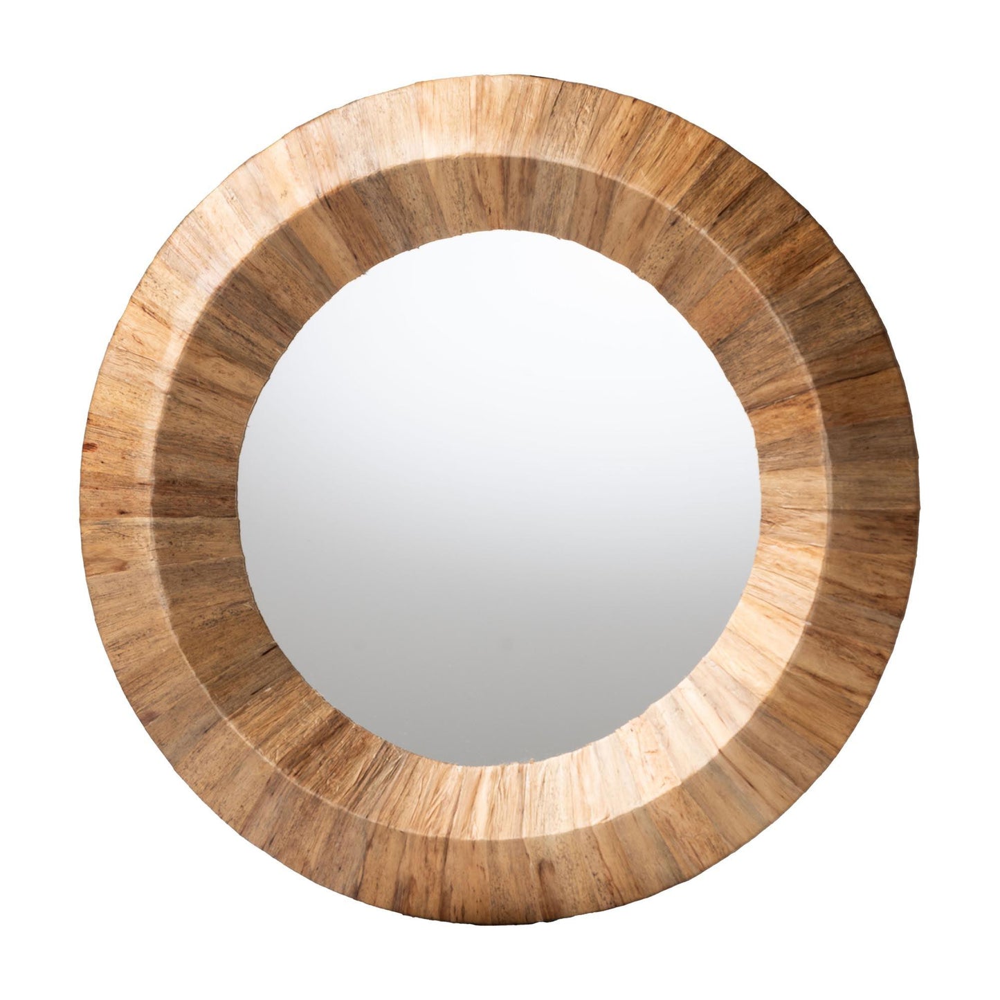 bali & pari Tarun Bohemian Grasscloth Accent Mirror FredCo