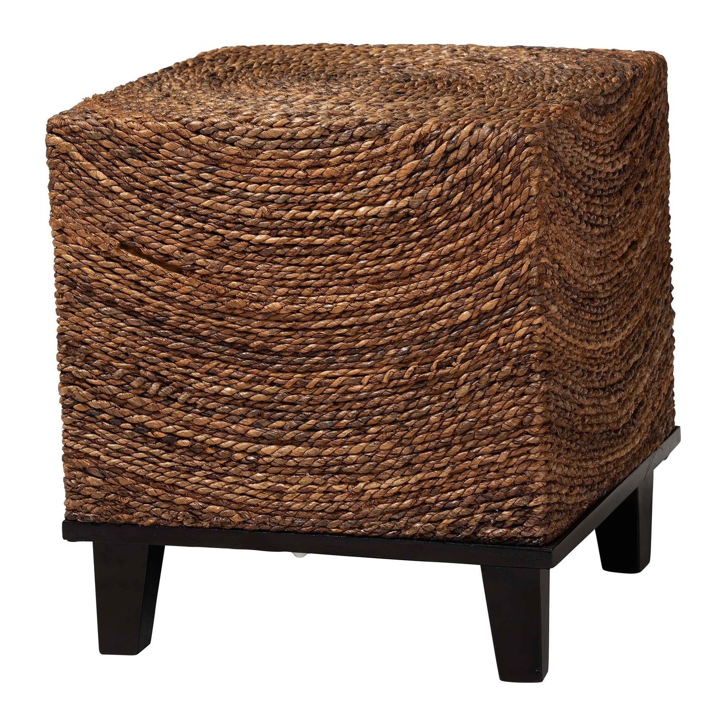 bali & pari Verino Bohemian Natural Seagrass End Table FredCo