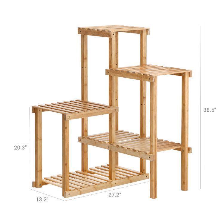 Bamboo Multi Storage Rack FredCo