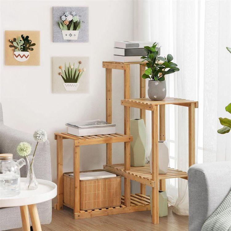 Bamboo Multi Storage Rack FredCo