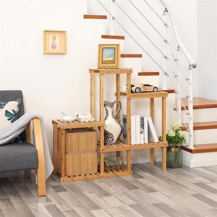 Bamboo Multi Storage Rack FredCo