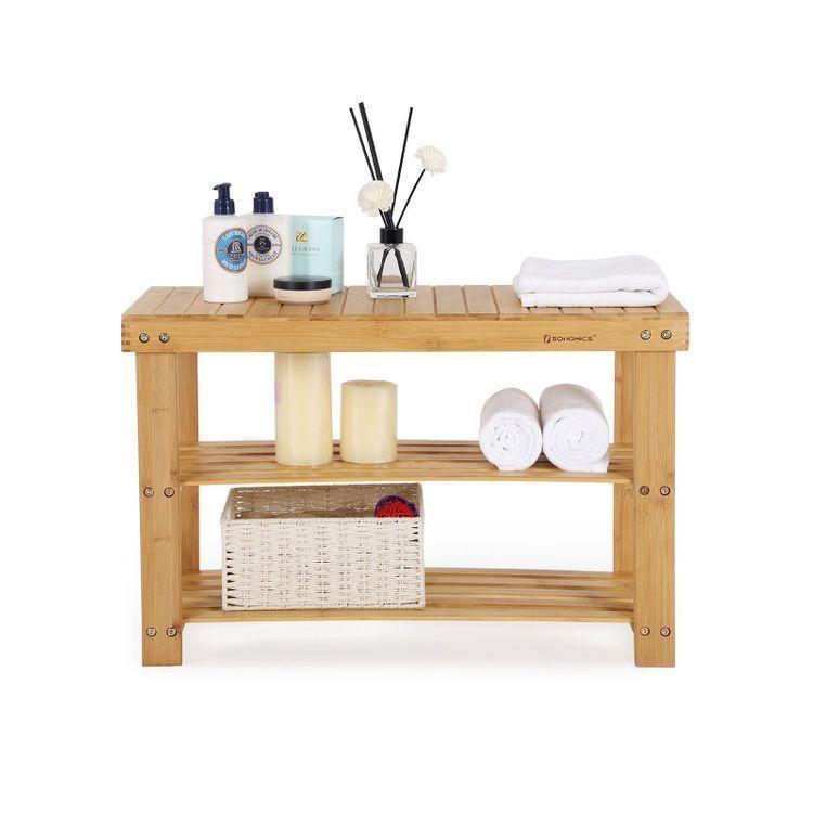 Bamboo Shoe Bench Bamboo FredCo