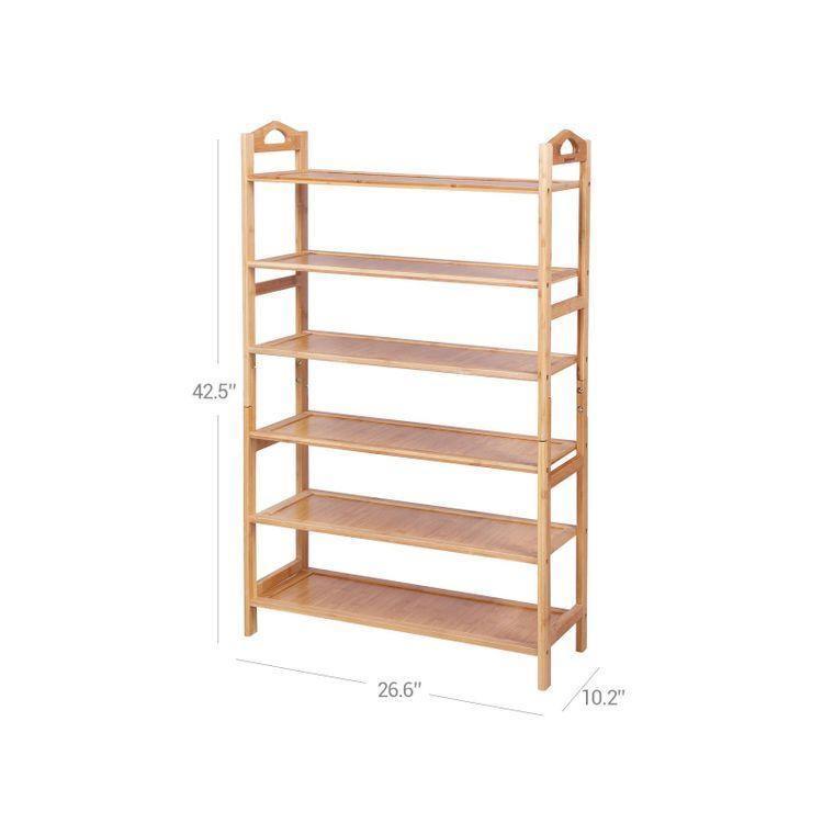 Bamboo Shoe Rack FredCo