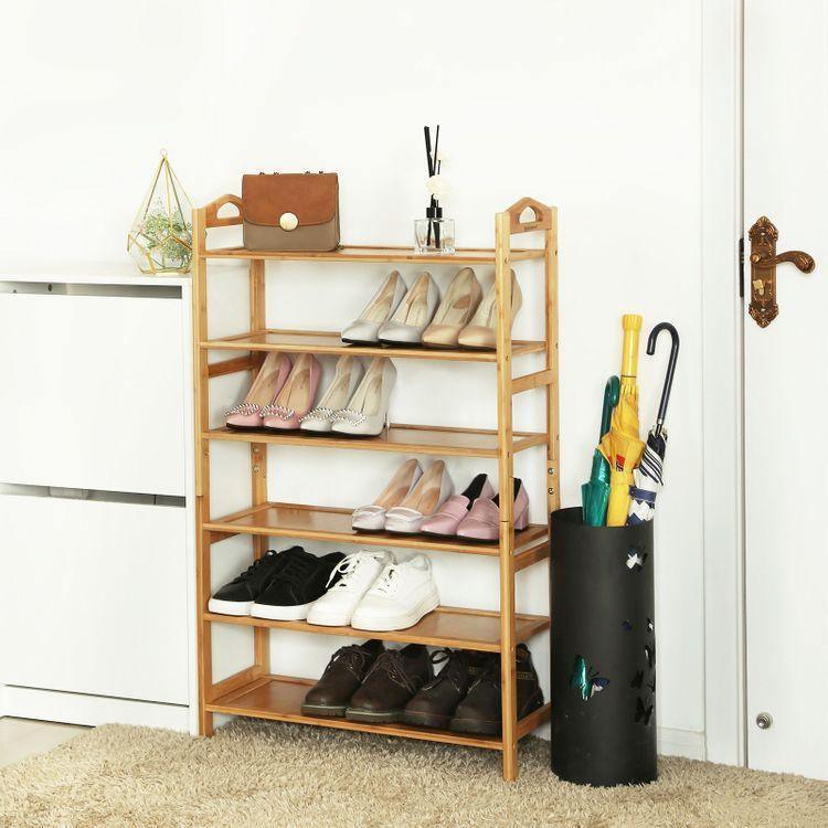 Bamboo Shoe Rack FredCo