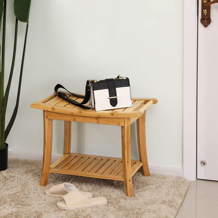 Bamboo Shower Bench FredCo