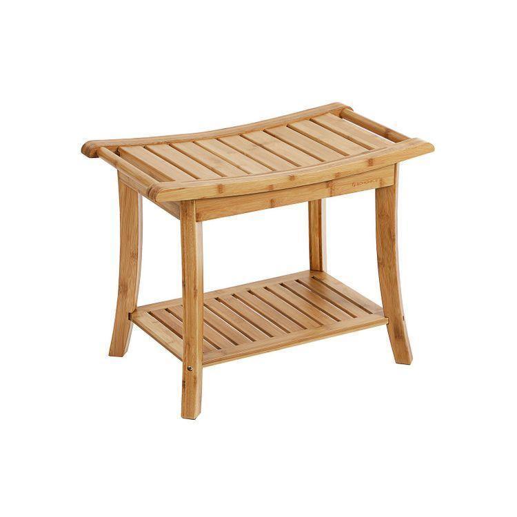 Bamboo Shower Bench FredCo