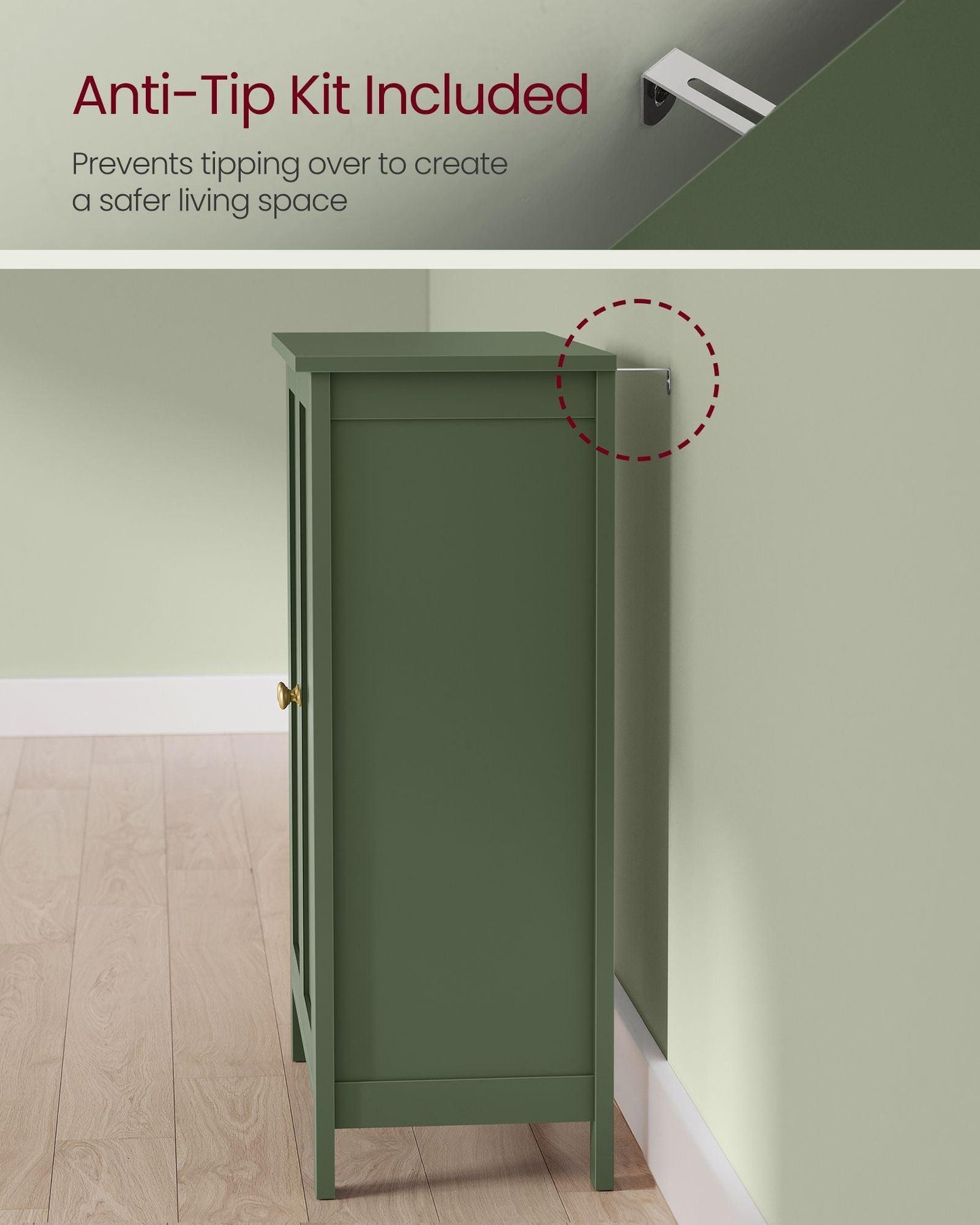 Bathroom Storage Cabinet FredCo