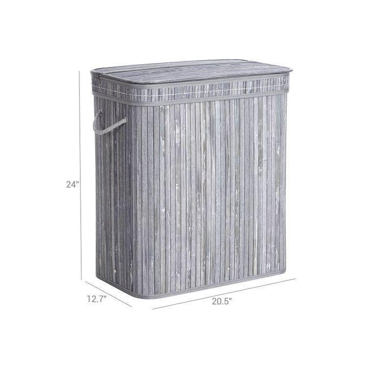 Batten Pattern Laundry Basket FredCo