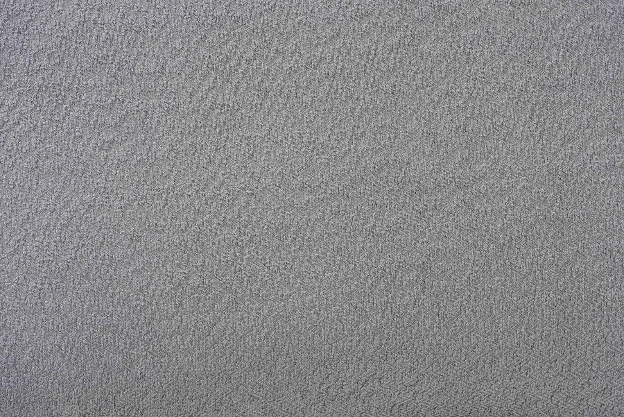 Baxton Studio Uriel Mid-Century Modern Grey Boucle Fabric Sofa FredCo