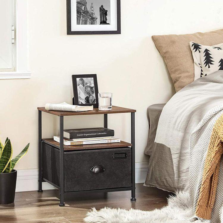 Bedside Table with Drawer FredCo