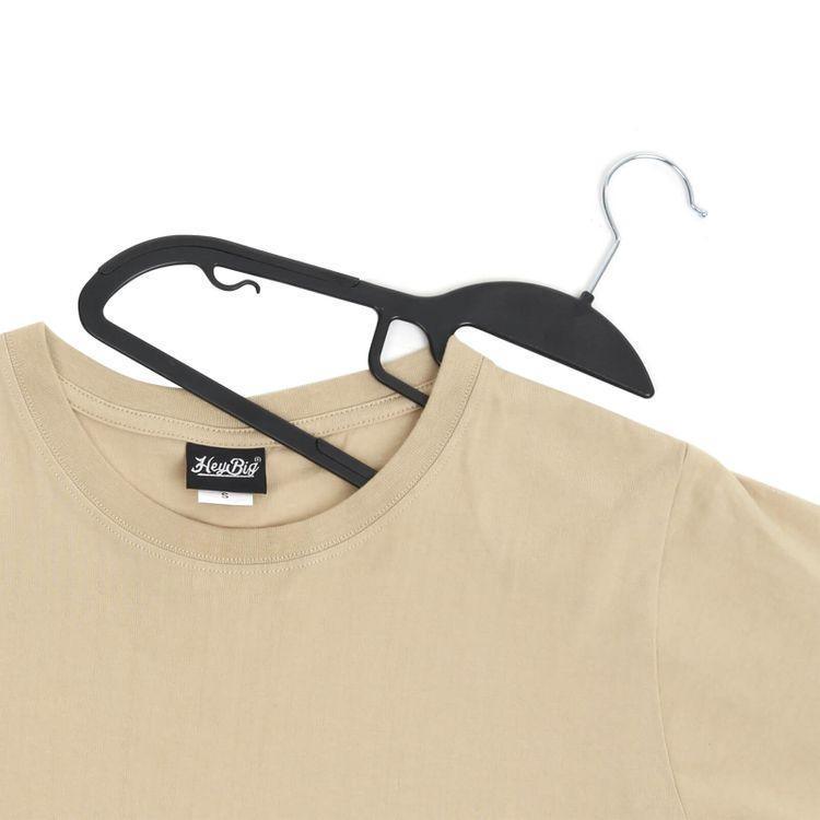 Black Plastic Hangers Set FredCo