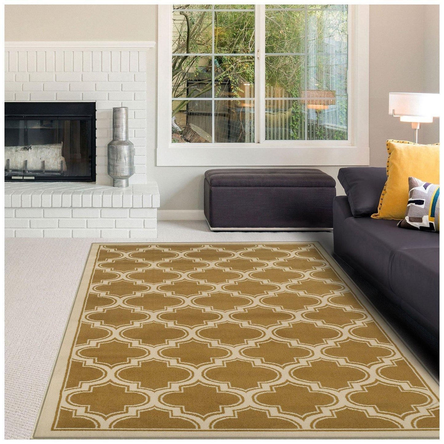 Bohemian Contemporary Trellis Rug FredCo