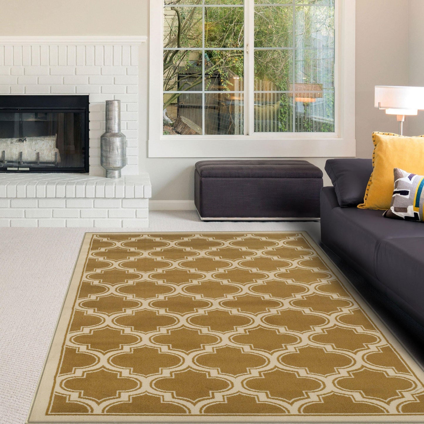 Bohemian Contemporary Trellis Rug FredCo
