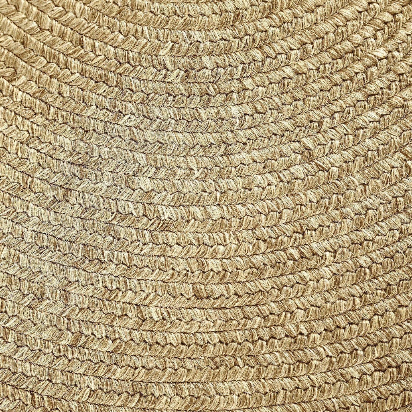 Braided Outdoor Reversible Solid Oval/Round Rug FredCo