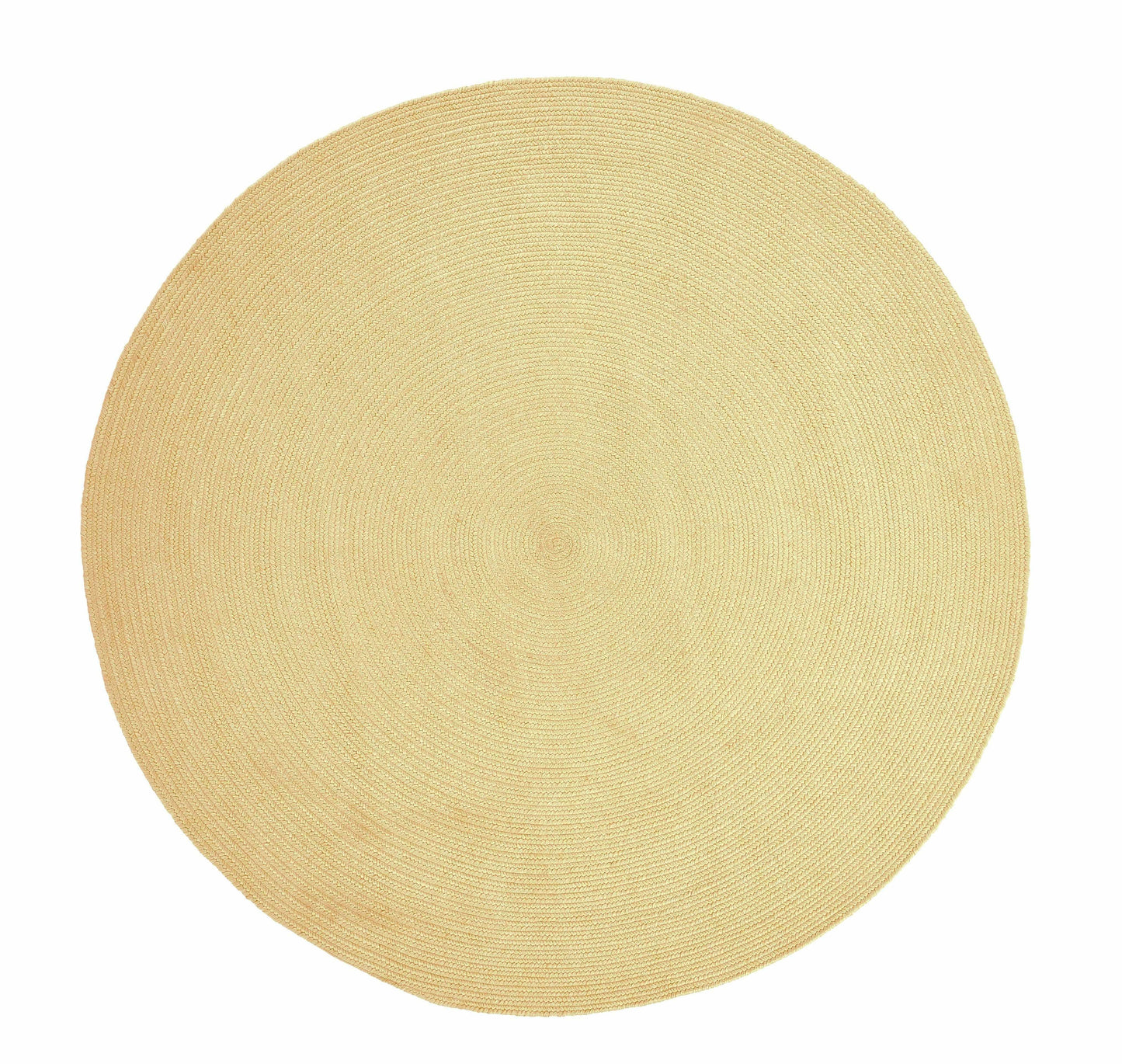 Braided Outdoor Reversible Solid Oval/Round Rug FredCo