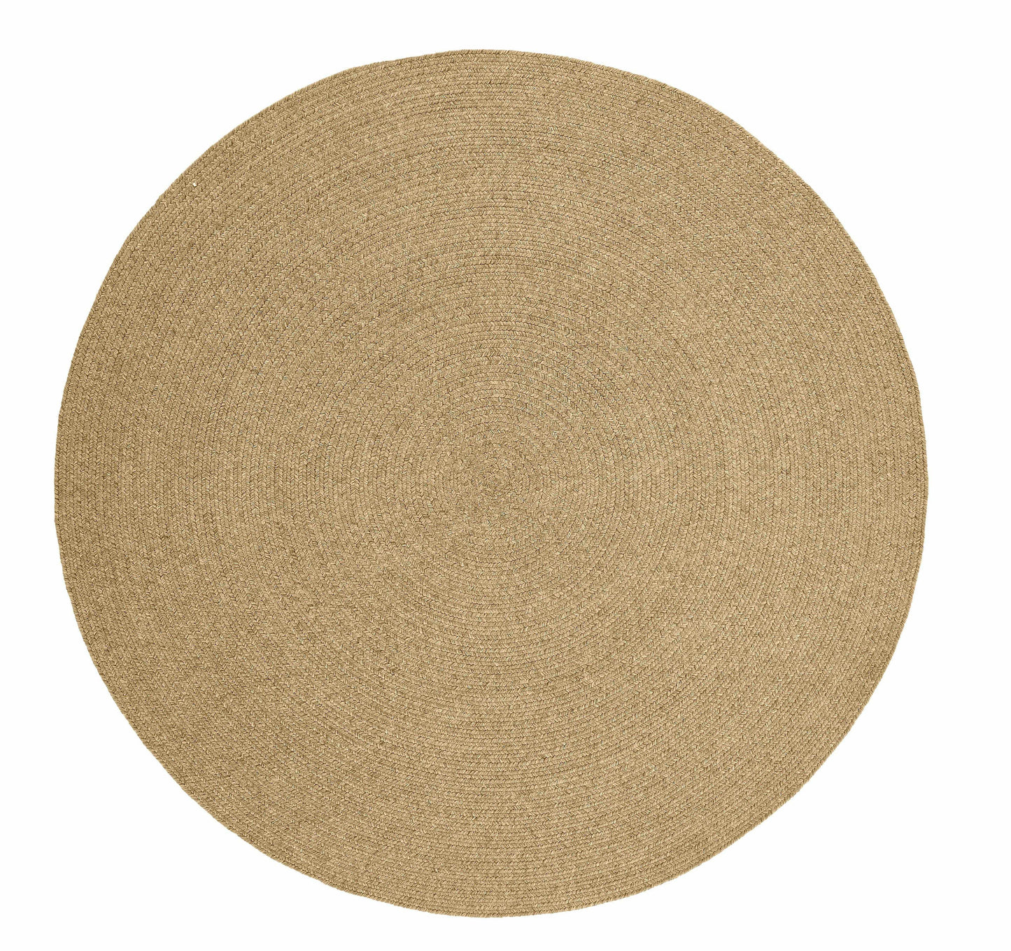 Braided Outdoor Reversible Solid Oval/Round Rug FredCo