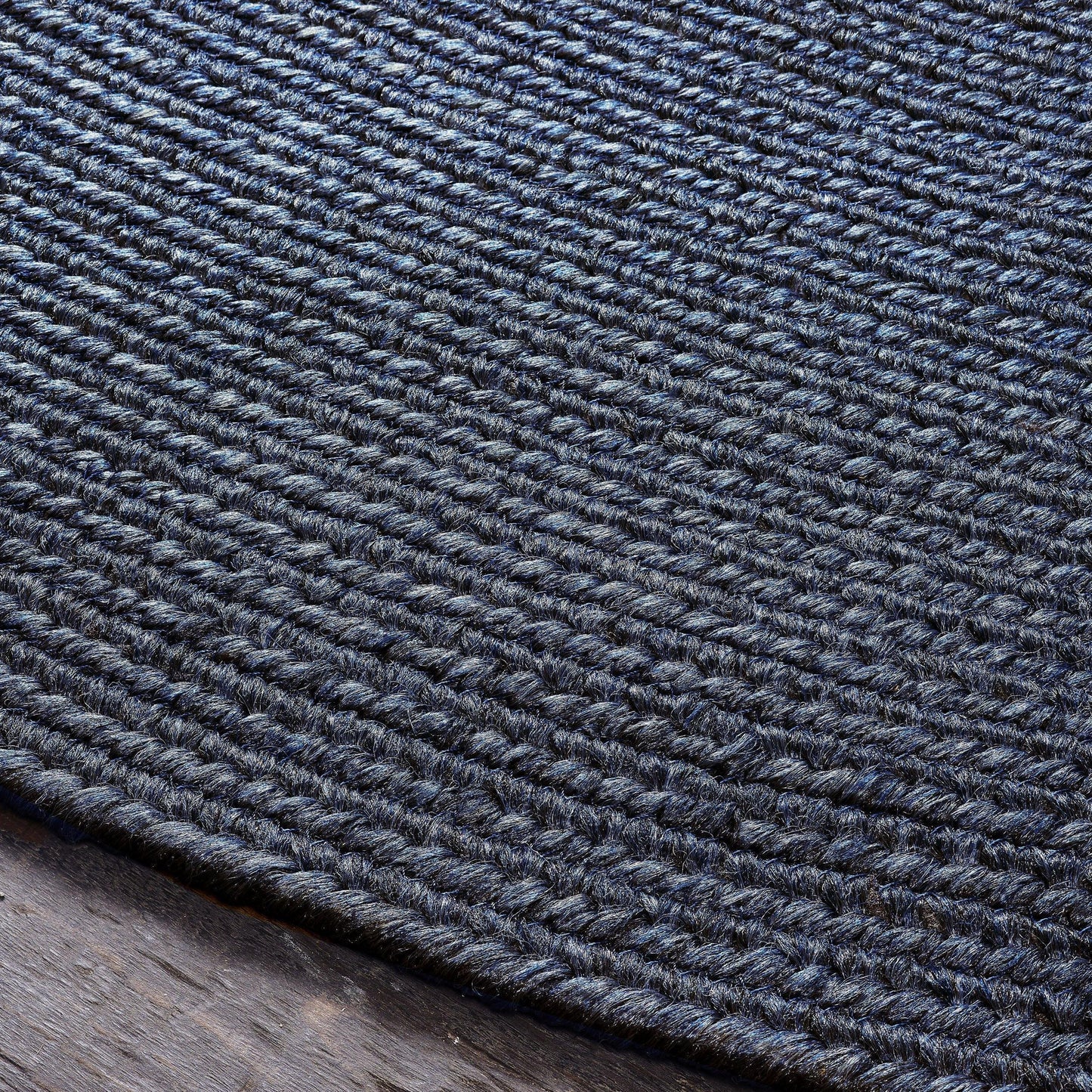 Braided Outdoor Reversible Solid Oval/Round Rug FredCo