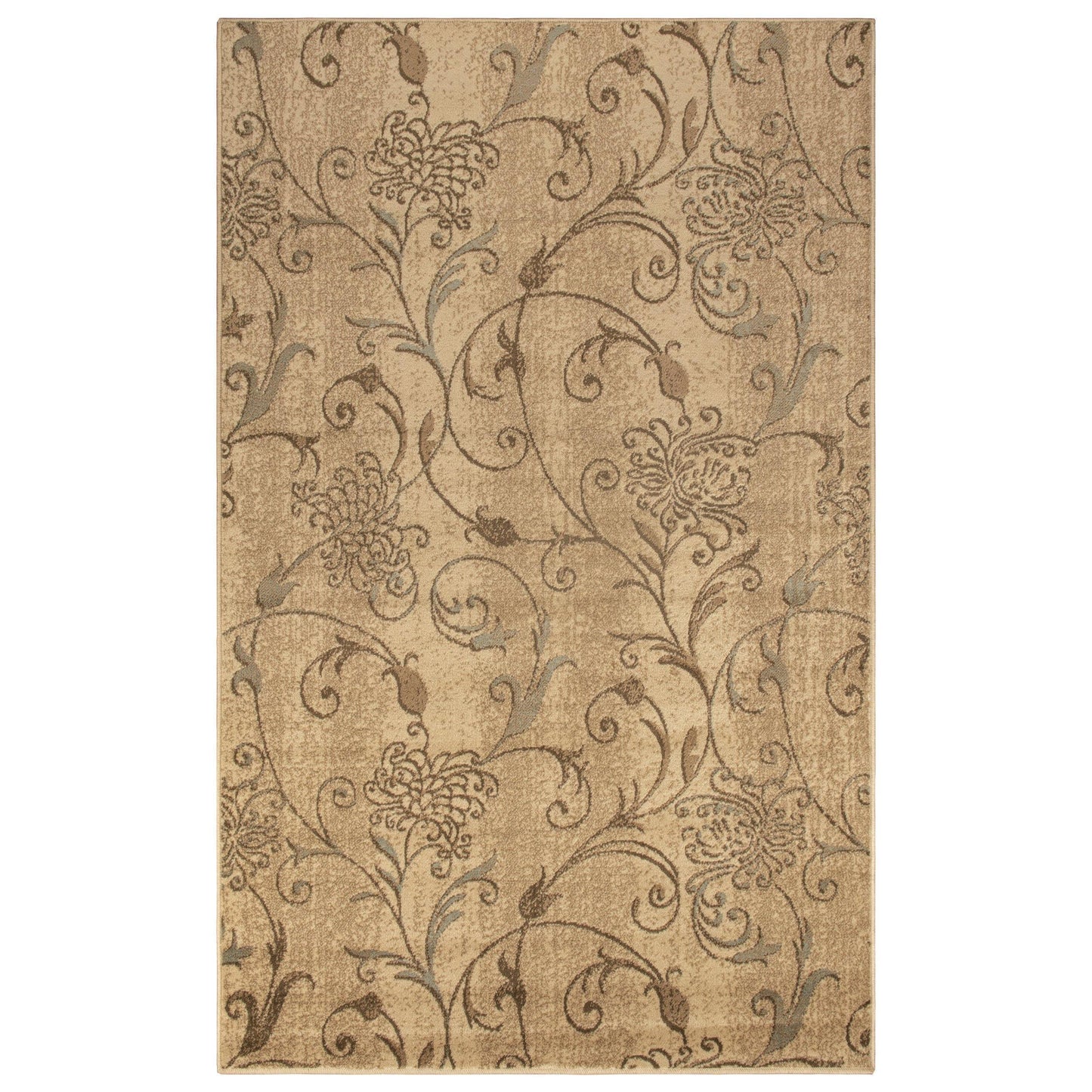 Briony Modern Floral Rug FredCo