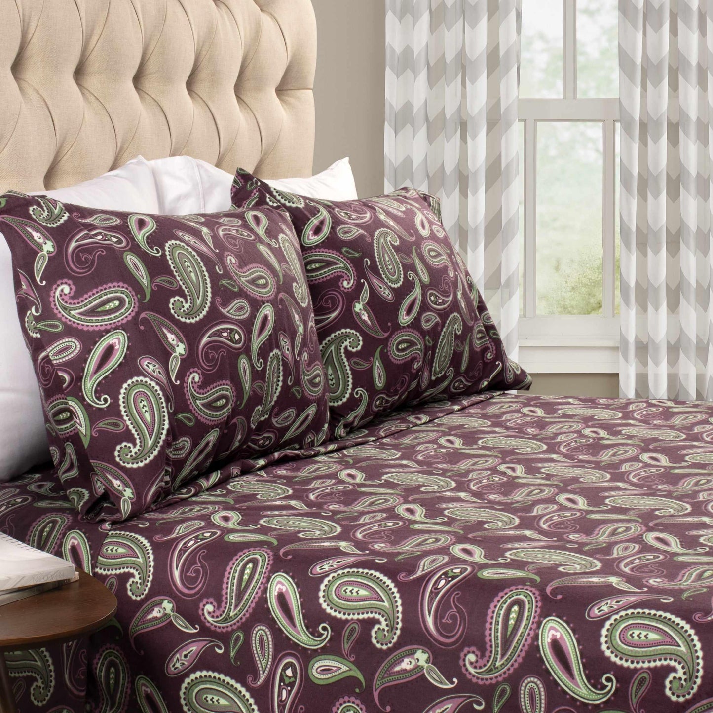 Brushed Cotton Flannel Deep Pocket Sheet Set FredCo