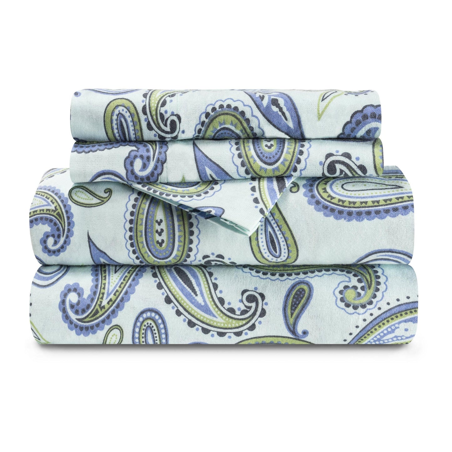 Brushed Cotton Flannel Deep Pocket Sheet Set FredCo