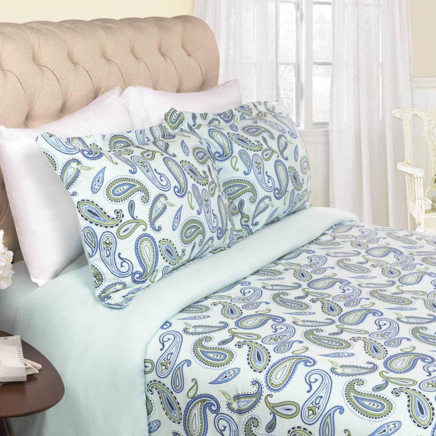 Brushed Cotton Flannel Pillowcase Set FredCo