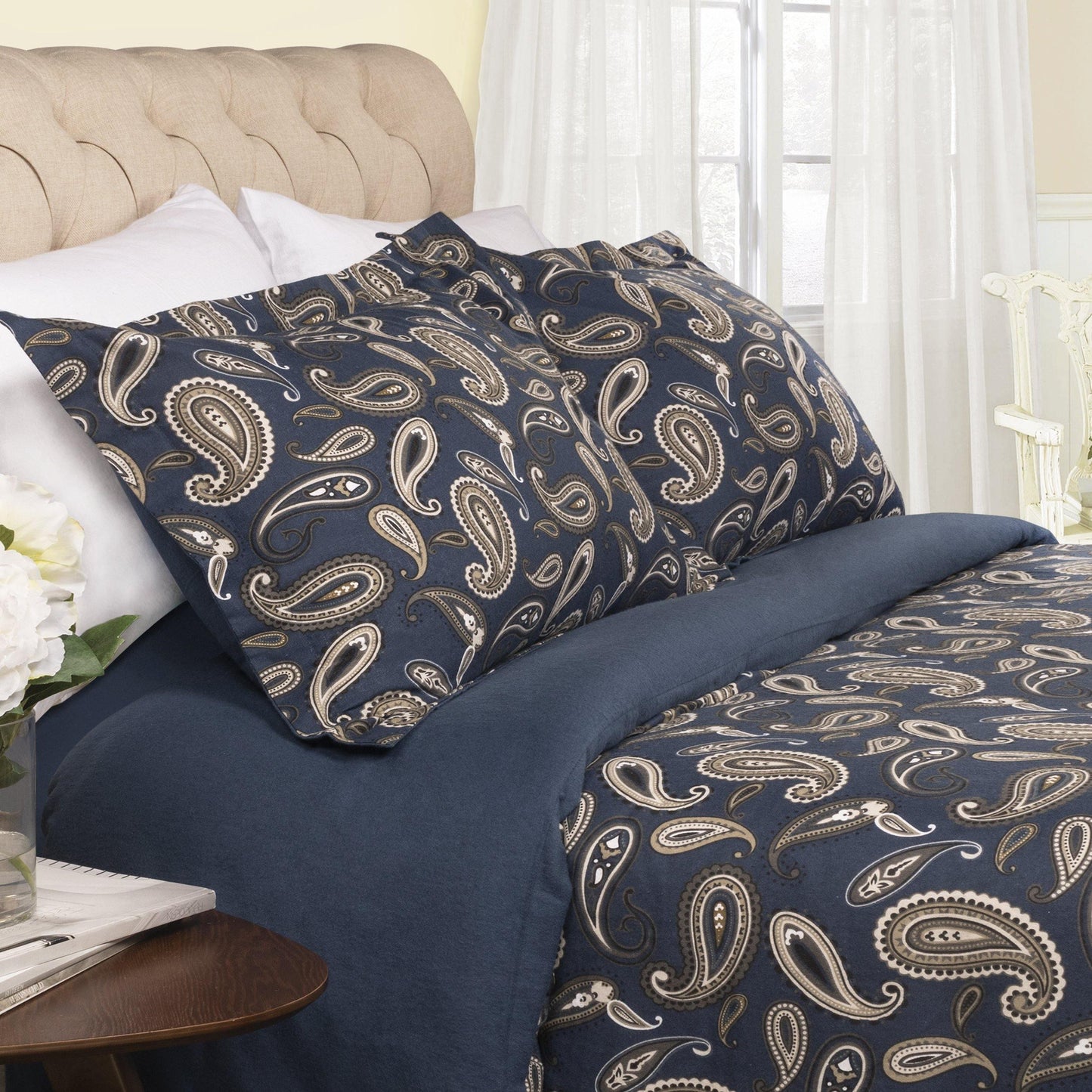 Brushed Cotton Flannel Pillowcase Set FredCo