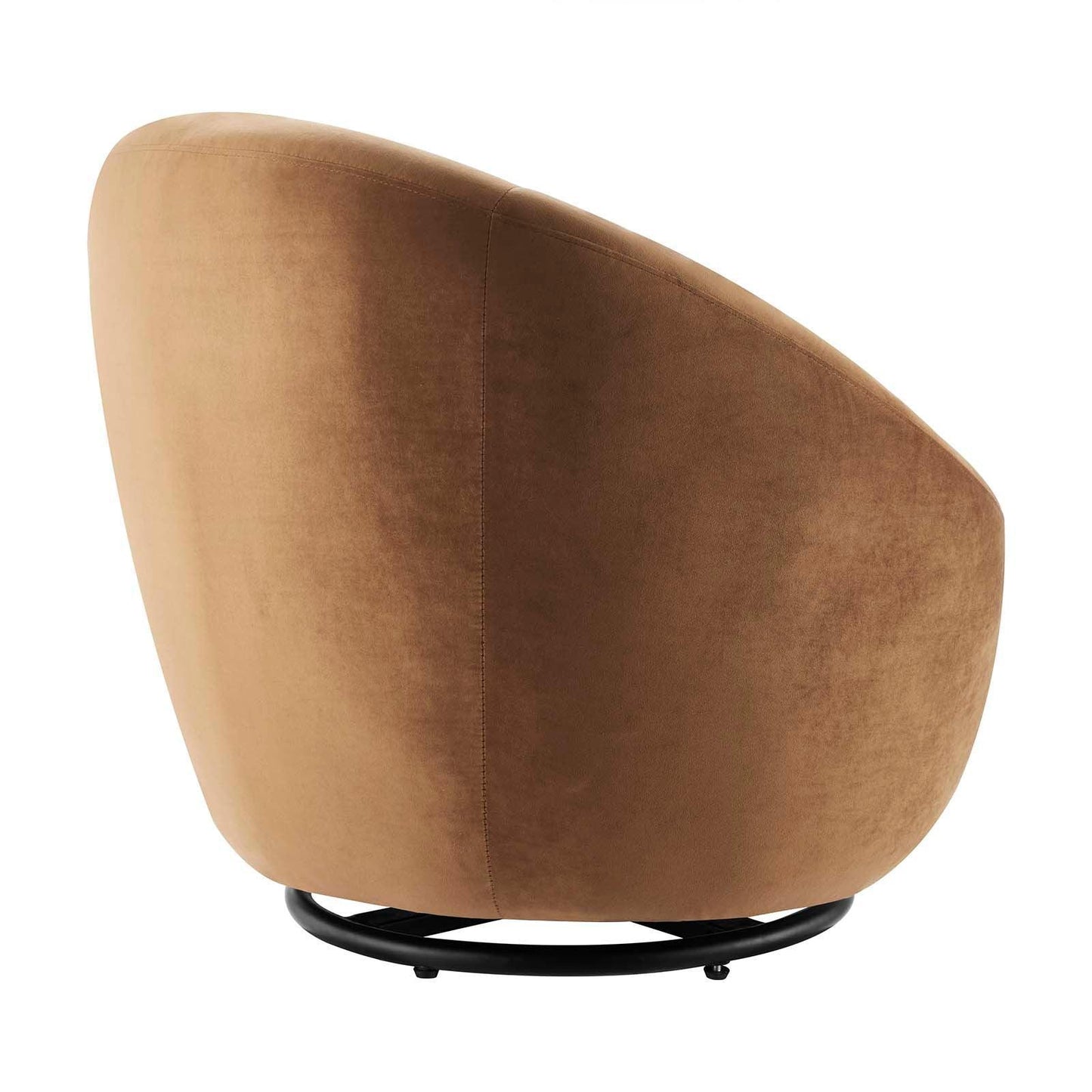 Buttercup Performance Velvet Swivel Chair, EEI-5007 FredCo